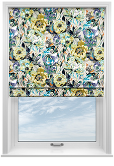 Sally, Lemon - Roman Blind